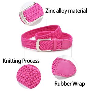 Custom Style Polyester Braided Stretch Belt Best Quality High Resilience Braided Belts - Product Image 3