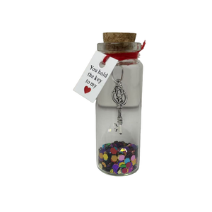 Botellas Decorativas de Vidrio <span class=keywords><strong>para</strong></span> el Día de San Valentín, Regalo Romántico <span class=keywords><strong>para</strong></span> Aniversario, Boda, Novia, Esposa, <span class=keywords><strong>Novio</strong></span>, Mamá - Yo <span class=keywords><strong>para</strong></span> Ti - Product Image 1