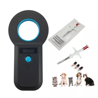 Scanner de micropuce pour animaux de compagnie 134.2KHz, lecteur RFID portatif pour chiens et chats, ISO11784/5