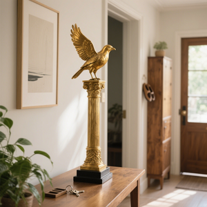 पीतल की शांति डॉव ट्रॉफी कस्टम ट्रॉफी निर्माता थोक - Product Image 2