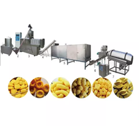 Extrudeuse d'aliments de maïs, machine à vis entièrement automatique, fabrication de flocons de maïs, ligne de traitement des flocons de maïs, ml