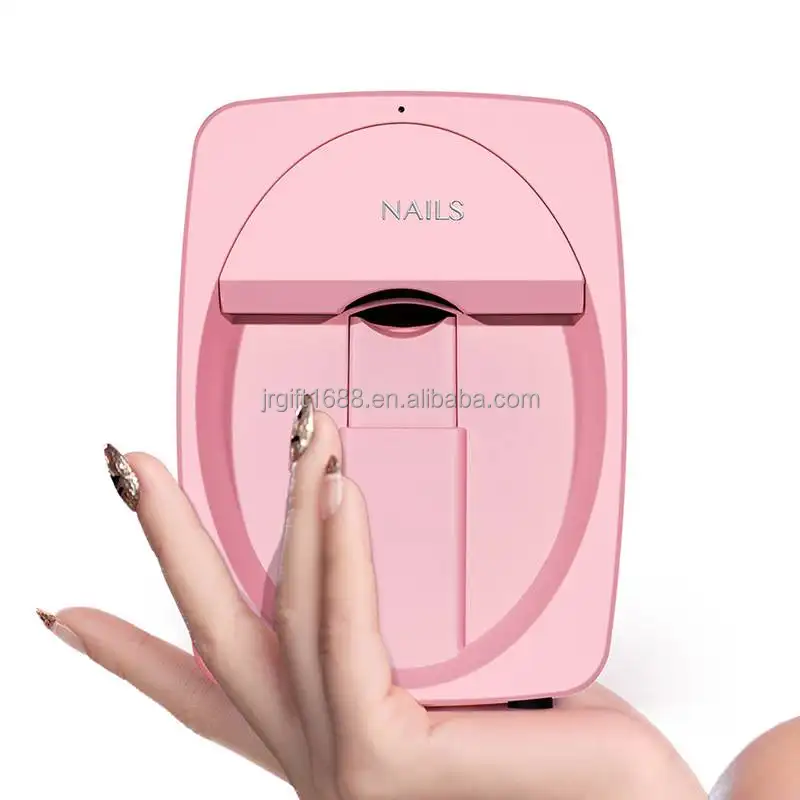 Smart Mobile Nail Finger Art printing Machine 3D Professional Digital Nail Salon Usage