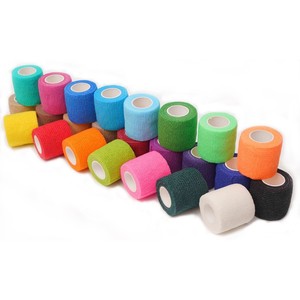 Tự dính đàn hồi Tattoo Grip Tape cho vật nuôi Non-Slip thể thao màu đen quấn băng với mồ hôi-wicking mồ hôi-wicking trang điểm công cụ - Product Image 3