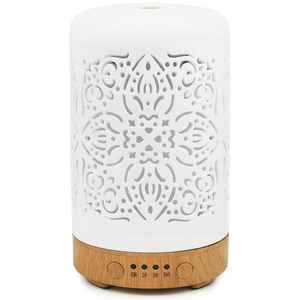 Plastic LED Color <b>Diffuser</b> Ultrasonic Timing USB App-Controlled Eco-Friendly Essential Oil Aroma <b>Diffuser</b> <b>Bottle</b> Household Hotel - Product Image 3
