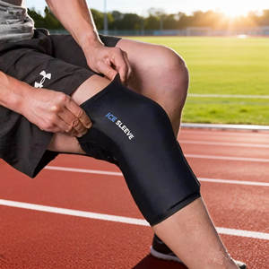 CSI Hochwertige Wiederverwendbare Flexible Warm-Kalt-Kompresse als Elasto-Gel-Kühlmanschette für das Bein (XL), Knie (L) und den Arm (M) - Product Image 1