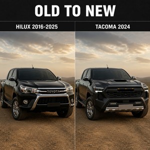 ชุดแต่งรอบคันแบบ Facelift สำหรับ Toyota Hilux Revo / Rocco (2016-2025) อัพเกรดเป็น Toyota Tacoma TRD Pro ปี 2024 - Product Image 4