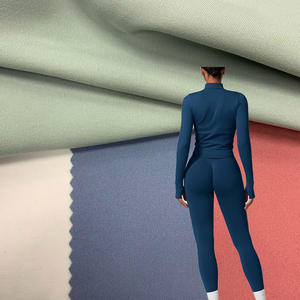 Venta al por mayor de tela de nylon de alta elasticidad transpirable súper suave sin costuras para <span class=keywords><strong>leggins</strong></span> de yoga - Product Image 1