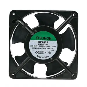 AC 220V Fan Sunon DP200A P/N 2123XBT.GN 0.14A 12038 220V 120*120*38mm Industrial Case Cabinet Cooling Fan