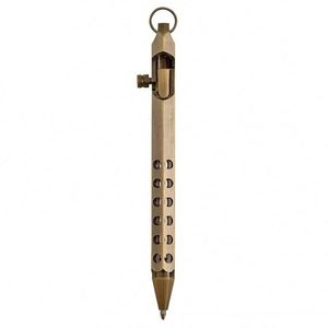 Gun-shaped Creative Brass Ballpoint <b>Pen</b> with logo Luxury Signature <b>Pen</b> Custom <b>Pen</b> for Corporate Advertising and Marketing - Product Image 6