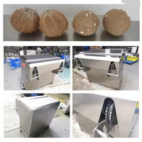 Machine à éplucher la vieille coquille dure de noix de coco en acier inoxydable efficace et facile à utiliser