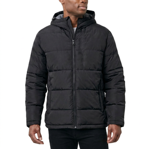 Chaqueta Acolchada para Hombre, Ligera y Cálida, con Capucha, para Uso Diario y Actividades al Aire Libre - Product Image 1