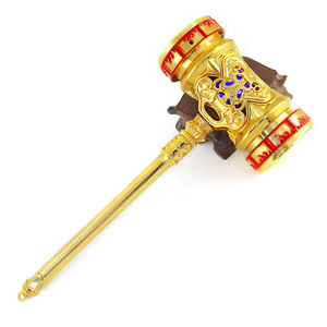 Soul Land Anime périphérique Hao Tian marteau Flash édition grande arme modèle ornement Collection logo personnalisé jouet garçon cadeau - Product Image 5