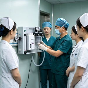 L'unità di anestesia veterinaria di base è dotata di un manometro per stabilizzare la produzione di gas durante l'anestesia intraoperatoria dell'animale domestico. - Product Image 1
