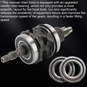 ลูกรอกยกของแบบโซ่ ราคาโรงงานขายส่ง รับน้ำหนัก 1.5 ตัน 2 ตัน 3 ตัน 5 ตัน 10 ตัน 20 ตัน - Product Image 4