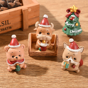 Creativo Mini resina 'vecchio' ornamento di natale decorazione unica per la casa e <span class=keywords><strong>Idea</strong></span> regalo figurina e giocattolo - Product Image 2