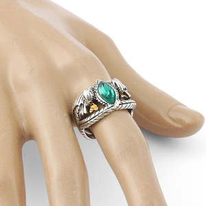 Bague unisexe en tungstène pour homme, style punk, avec serti clos, thème Aragorn du Seigneur <span class=keywords><strong>des</strong></span> <span class=keywords><strong>Anneaux</strong></span>, accessoires de costume et bijoux pour Comic Con et cosplay - Product Image 4