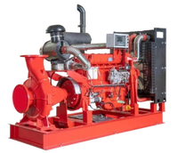 Pompe à eau propre à moteur diesel sur mesure, à haut débit, à simple étage, 1, 2 et 3 pouces, pour lutte contre l'incendie, fabriquée par l'usine OEM XBC