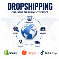 Service complet de dropshipping pour Shopify, Shopee, TikTok Shop : Sourcing, entreposage et expédition mondiale