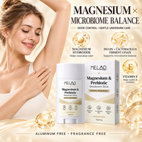 Déodorant en stick prébiotique au magnésium, marque privée, 75g, sans aluminium, contrôle des odeurs, pour peaux sensibles, sans parfum