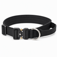 Collier tactique pour chien, résistant à l'usure, multicolores, réglable, pour l'entraînement en extérieur, pour chiens de taille moyenne/grande.