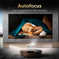 Mini projecteur Topleo, équipement de présentation, projecteur intelligent Android portable HD 4K, home cinéma à courte focale