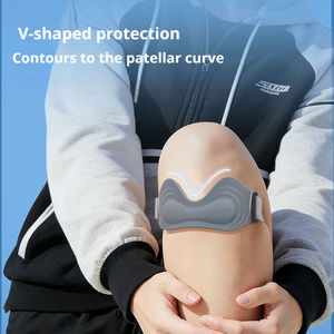 Bande de soutien du tendon en silicone pour le sport et le fitness, sangle ajustable pour le tendon rotulien, sangle de genou pour la rotule - Product Image 5