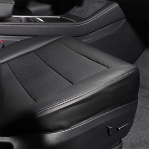 Fundas de Asiento de Cuero Impermeables para Autos Deportivos de Lujo, Juego Completo para Tesla Model Y/Model 3 2017-2024, para Todas las Estaciones, Garantía de 2 Años - Product Image 2