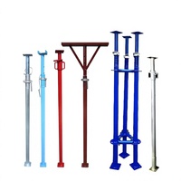 Adjustable Steel Prop Metal Shoring Post High Strength Corrosion Resistant Formwork Support for Construction Scaffolding