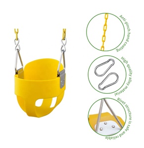 Haute résistance polyvalente maison jardin école Playhouse chaîne bambin seau balançoire intérieur extérieur balançoire <span class=keywords><strong>siège</strong></span> - Product Image 2