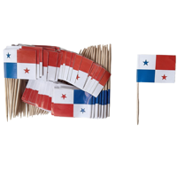Mini-drapeaux pour cure-dents, étiquettes alimentaires pour buffet de fête, mini-drapeaux pour cocktail, marqueurs alimentaires