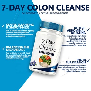 <span class=keywords><strong>Programme</strong></span> de nettoyage interne à base de plantes de 7 jours Solutions complètes OEM ODM pour les marques de détox - Product Image 6