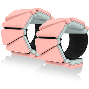 Brazalete Triangular Monocromático con Velcro 2026 para Entrenamiento de Fuerza en Brazos y Muñecas, Peso Ajustable, Talla Universal - Product Image 1