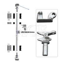Caméra de sécurité et dispositif de verrouillage de porte de conteneur, accessoires pour conteneurs ISO secs et frigorifiques, barre de verrouillage