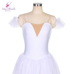Tutù Lungo Stile Canotta Bianco <span class=keywords><strong>per</strong></span> Danza Classica <span class=keywords><strong>per</strong></span> Bambini e Adulti Esibizione 18008 - Product Image 5