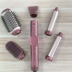 Kiwis Foldable Hair Dryer Comb 5 In 1 Set With Diffuser And Concentrator Nozzle For Styling And Drying - Product Image 4