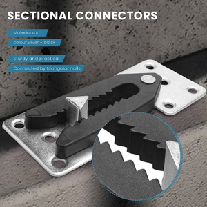20.051 WELLTOP Offre Spéciale meubles connecteur matériel métal canapé boucle canapé Joint <span class=keywords><strong>Snap</strong></span> Style sectionnel canapé connecteurs - Product Image 5