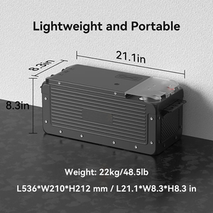 Nuevo Producto: Batería Externa Portátil de Litio Hierro Fosfato de 2200W 2560Wh para Uso Marino y Automotriz - Product Image 4