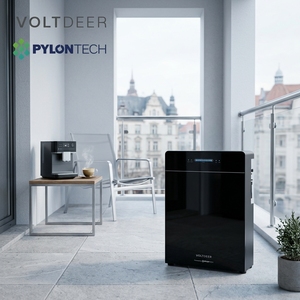 Système de stockage solaire extensible pour balcon VOLTDEER 5,12 kWh 2,4 kW, centrale solaire pour balcon <span class=keywords><strong>PYLONTECH</strong></span> - Product Image 1
