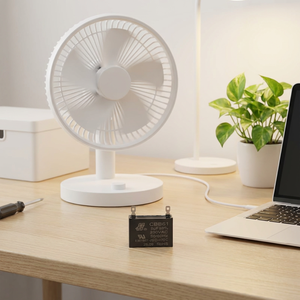 Condensateurs à film polypropylène Hongye <span class=keywords><strong>CBB61</strong></span> <span class=keywords><strong>SH</strong></span> 450V 2uF MFD 25uF pour moteur de ventilateur, à travers trou, <span class=keywords><strong>40</strong></span>/70/20, <span class=keywords><strong>40</strong></span>/<span class=keywords><strong>85</strong></span>/<span class=keywords><strong>21</strong></span> 200-500VAC ±5% - Product Image 1