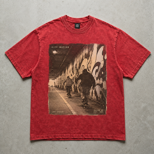 Camiseta con Estampado Gráfico de Dibujos Animados Personalizada, Corte Holgado y Recortado, 100% Algodón, Estilo Urbano, Skate, Punk, Venta al Por Mayor de Fábrica, Camiseta para Hombre - Product Image 1