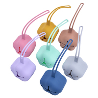 Boîte de rangement en Silicone pour bébé, grande boîte pour sucette, support sucette, pochette de rangement