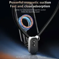 2024 nouveau Design support de téléphone main libre magnétique POV Vlog Selfie enregistrement vidéo téléphone portable support de cou pour iPhone 15 Android