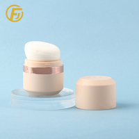 Boîte d'emballage compacte en plastique écologique pour poudre libre, coussin BB, correcteur, poudre compacte, impression personnalisable
