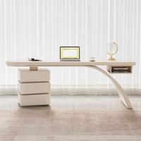 Lampe de bureau en bois massif Simple et moderne Style crème français Plaque de luxe Internet Populaire pour la maison Designer Bureau Chambre à coucher