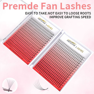 Extensions de cils pré-éventailées imperméables et résistantes à la transpiration, longue tenue pour le quotidien, le travail, le <span class=keywords><strong>sport</strong></span> et les occasions spéciales - Product Image 3