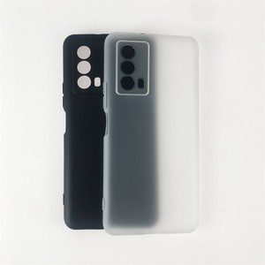 Fundas de TPU Mate al por Mayor del Fabricante, Funda Protectora Trasera Suave Esmerilada de Silicona para Teléfono Móvil Vivo <span class=keywords><strong>IQOO</strong></span> <span class=keywords><strong>Z5</strong></span> Negro - Product Image 1
