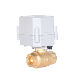 Válvula de bola eléctrica Tonhe DN20 de latón 1/2 pulg. NPT, normalmente abierta/cerrada, para control de agua y gas - Product Image 5