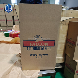 Feuille d'aluminium domestique recyclable Falcon 14 microns pour emballage <span class=keywords><strong>alimentaire</strong></span> <span class=keywords><strong>Film</strong></span> de <span class=keywords><strong>papier</strong></span> d'aluminium <span class=keywords><strong>Papier</strong></span> de <span class=keywords><strong>papier</strong></span> d'aluminium - Product Image 5