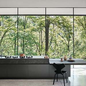 Factory Price Portable Customer White Furniture High Gloss Pantry Solid <b>Wood</b> Kitchen <b>Cabinet</b> Custom Aluminium Kitchen <b>Cabinet</b> - Product Image 1