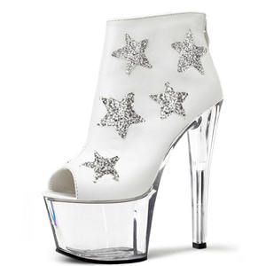 Chaussures à plateforme pour femmes de 17 cm, chaussures de fétiche, danseuse de pole, stripteaseuse, mode sexy, <span class=keywords><strong>grande</strong></span> danseuse de club, gothique, robe complète, chaussures de fétiche, chaussures de drag - Product Image 1